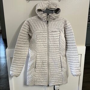 Eddie Bauer MicroTherm StormDown Size XS EUC